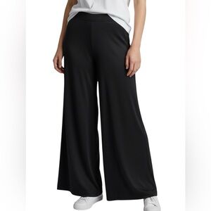 HALARA Elegant Black Wide-Leg Pants Women’s Palazzo Size Large